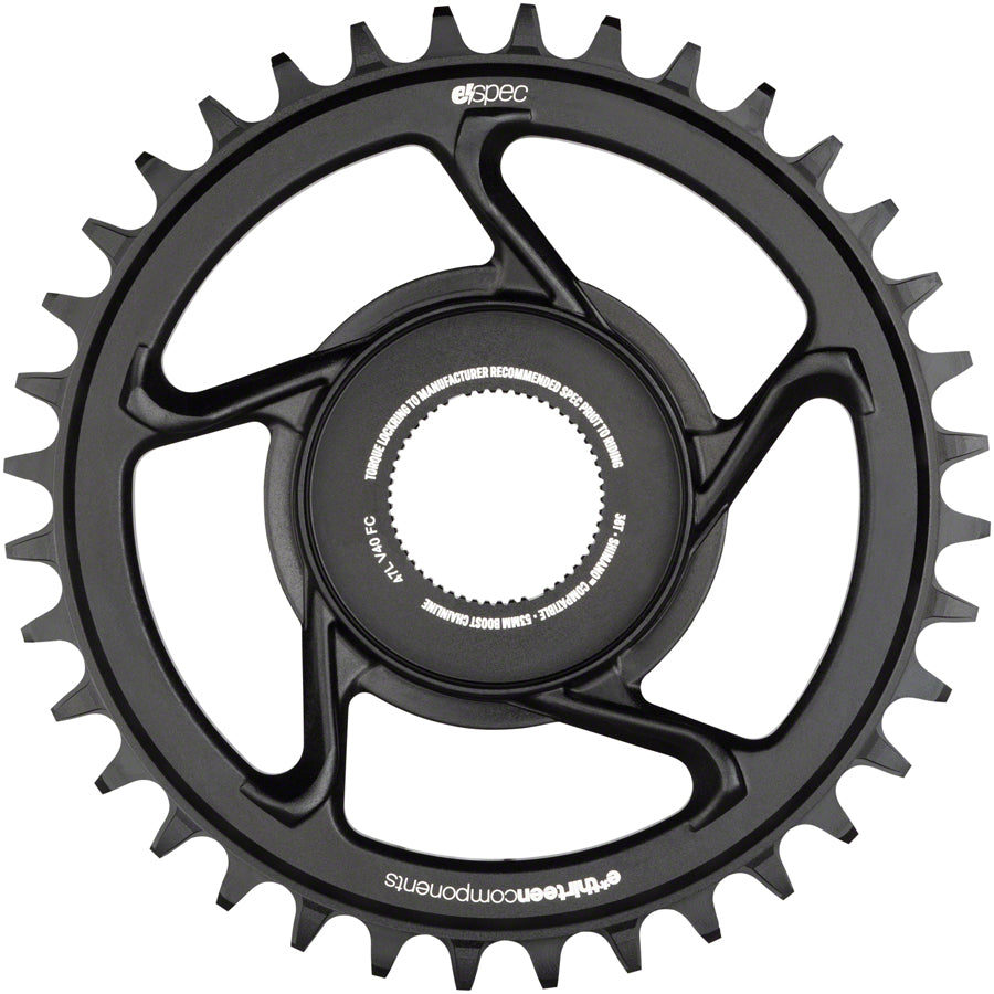 E*thirteen e*spec Aluminum C-ring Shim EP8/E8000 36t - Blk