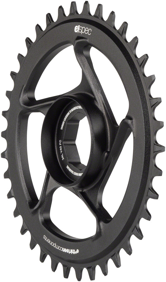 e*thirteen e*spec Aluminum Direct Mount Chainring 38t for Brose S Mag Black