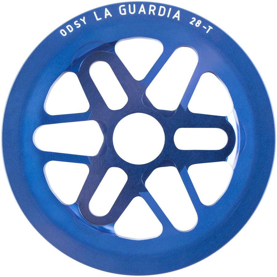 Odyssey La Guardia Sprocket - 28t Anodized Blue