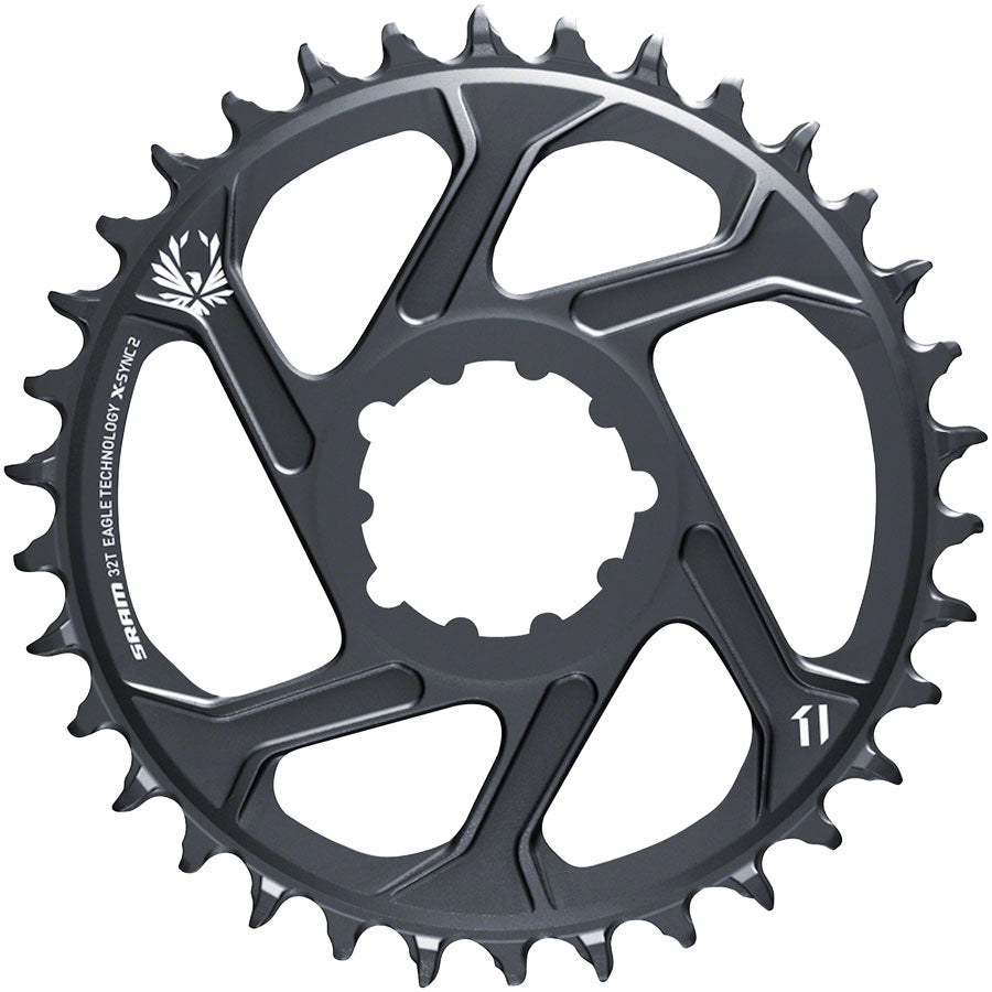 SRAM 32T X-Sync 2 SL Direct Mount Eagle Chainring 3mm Boost Offset Lunar Gray