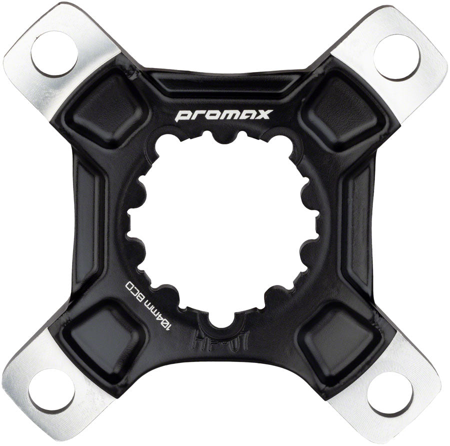 Promax Direct Mount Crank Spider - 104 BCD 4-Bolt SRAM 3-Bolt Mount Style For Use w/Promax CK-1 Carbon Cranks Only BLK