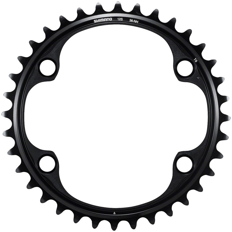 Shimano Dura-Ace FC-R9200 12-Speed Chainring - 36t Asymmetric 110 BCD BLK NH