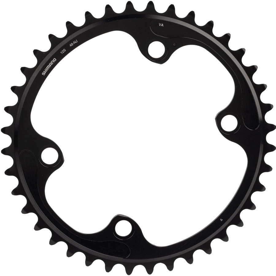 Shimano Dura-Ace FC-R9200 12-Speed Chainring - 40t Asymmetric 110 BCD BLK NJ