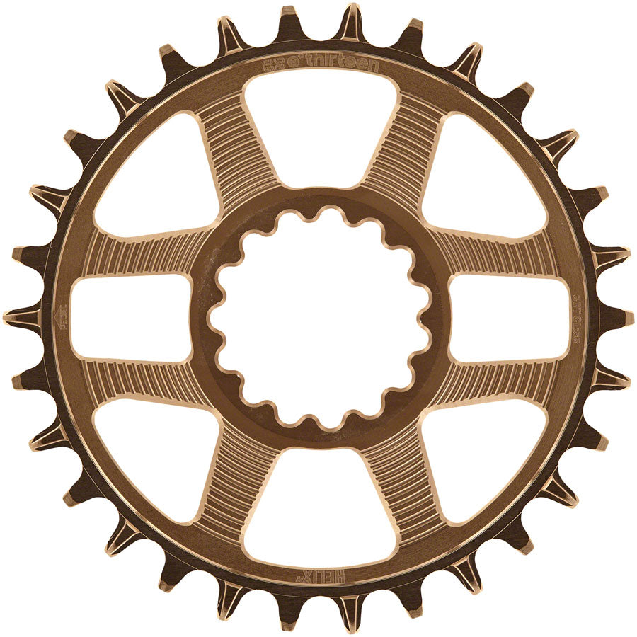E*thirteen Helix R Guidering (52/55 Flip Flop) 30t - Bronze