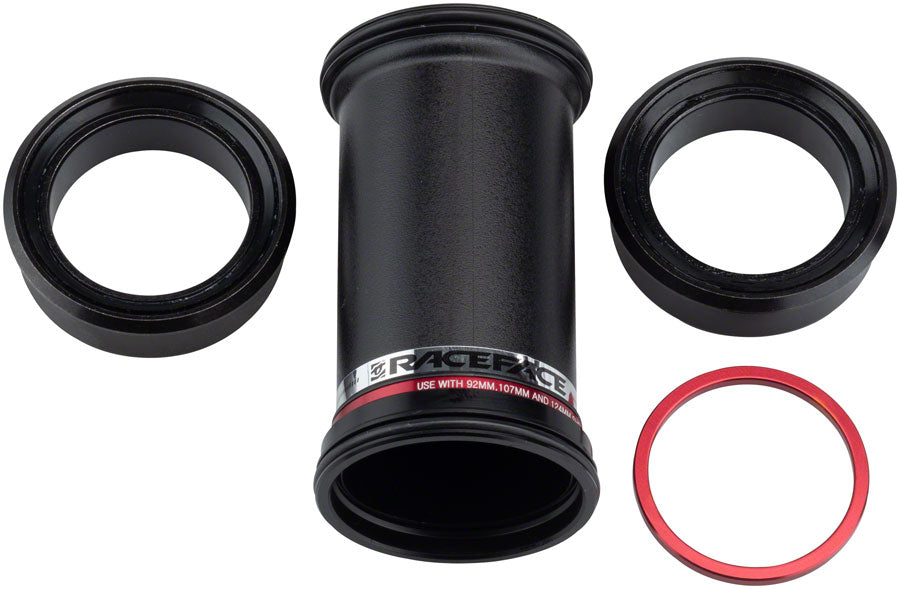 RaceFace CINCH BB92 Bottom Bracket 41mm ID x 92mm Shell x 30mm Spindle Double Row Bearing External Seal