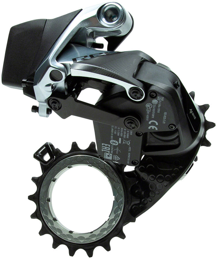Absolute Black Carbon-Ceramic Hollow Cage SRAM AXS - Titanium