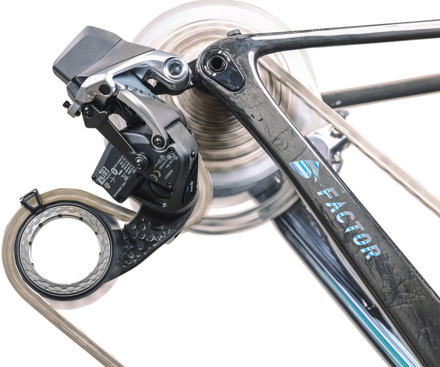 Absolute Black Carbon-Ceramic Hollow Cage SRAM AXS - Titanium