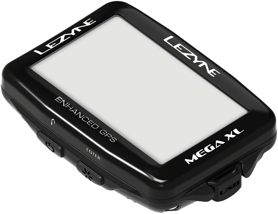 Lezyne Mega XL GPS Bike Computer - GPS Wireless Black