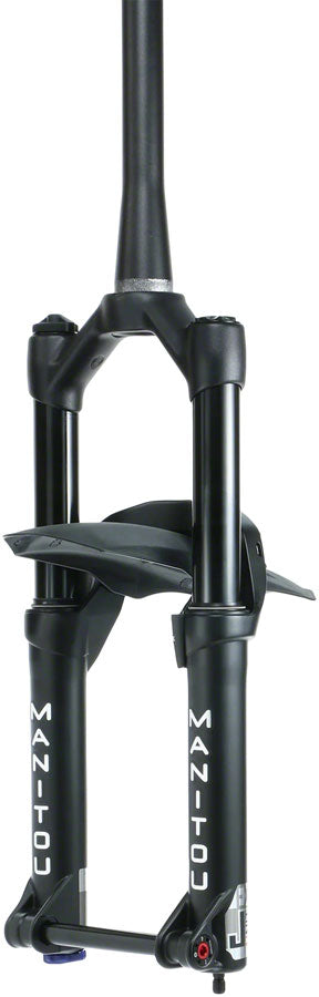 Manitou JUnit Comp Suspension Fork - 20" 100mm 15 x 110mm 40 mm Offset BLK
