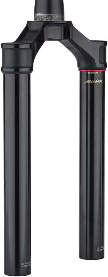 RockShox Crown/Steerer/Uppertube - Debonair 29 Boost 44 Offset Aluminum Taper BLK Ano SID SL Ultimate 35mm 100-120mm - D1+ 2024+