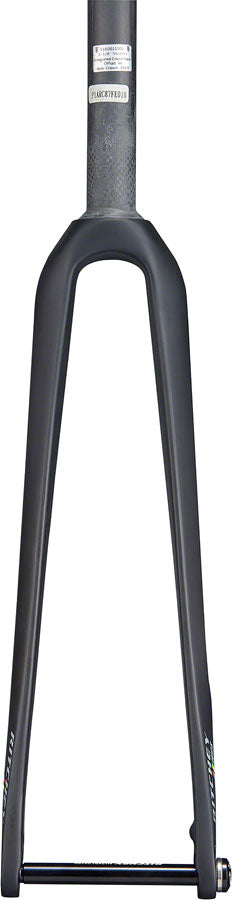 Ritchey WCS Carbon Road Disc Fork - 1-1/8" 46mm Rake Flat Mount 12mm Thru x 100mm BLK