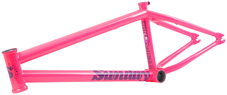 Sunday Street Sweeper BMX Frame - 20.5" TT Hot Pink
