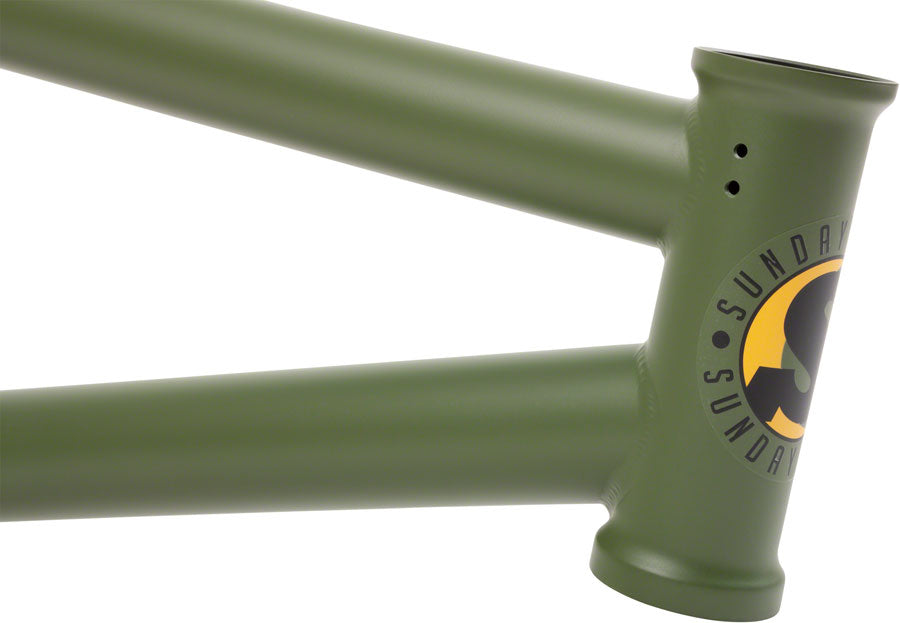 Sunday Nightshift BMX Frame - 20.5" TT Matte Army Green
