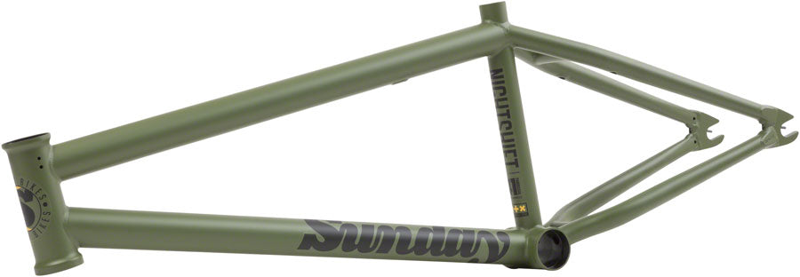Sunday Nightshift BMX Frame - 20.5" TT Matte Army Green