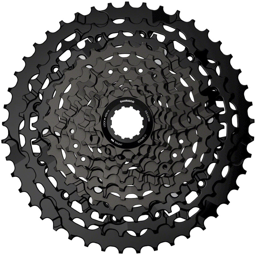 Shimano CUES CS-LG700-11 Cassette - 11-Speed 11-45t LINKGLIDE Black
