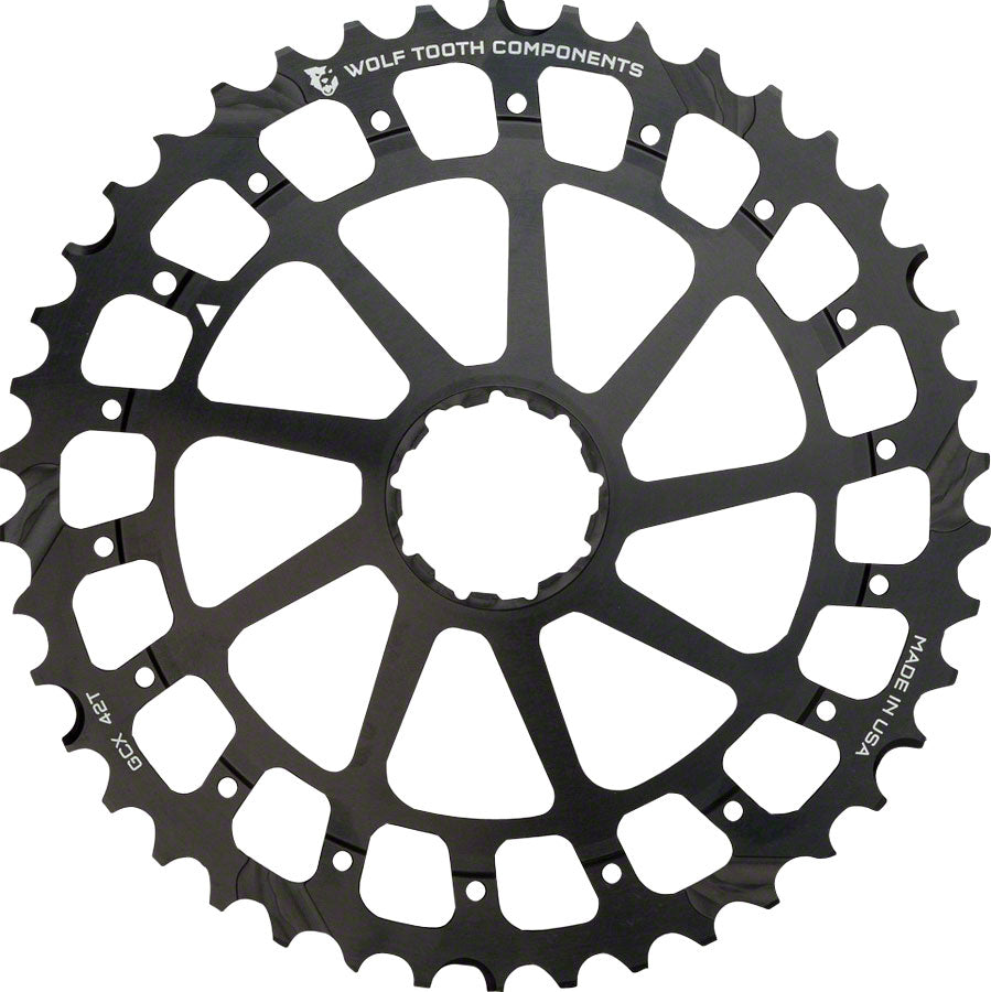 Wolf Tooth GCX XX1 Replacement Cog 44T Black