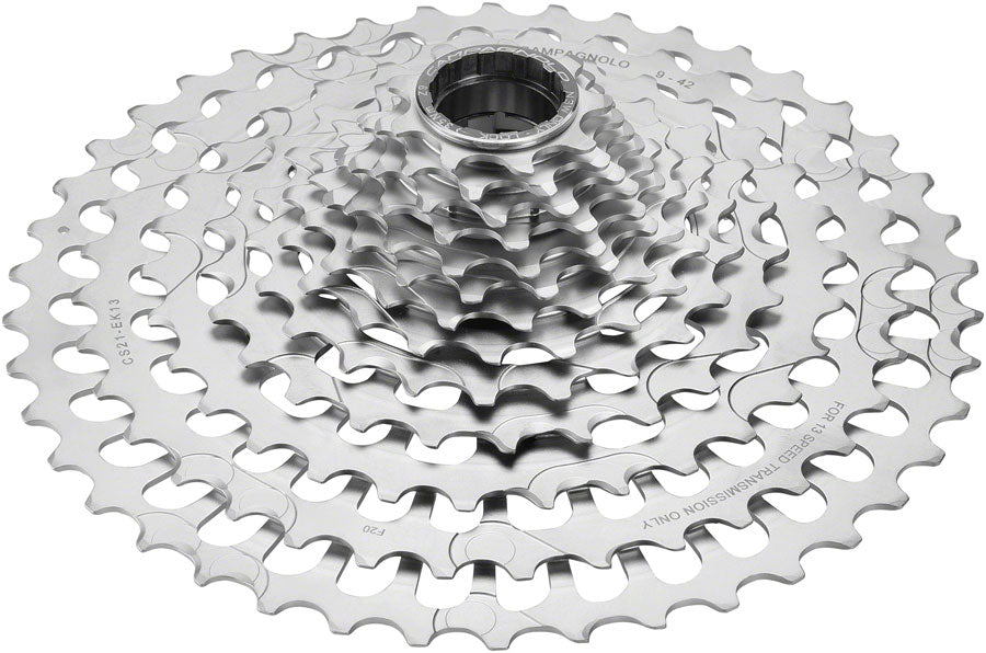 Campagnolo EKAR Cassette - 13-Speed 9-42t Silver For N3W Driver Body