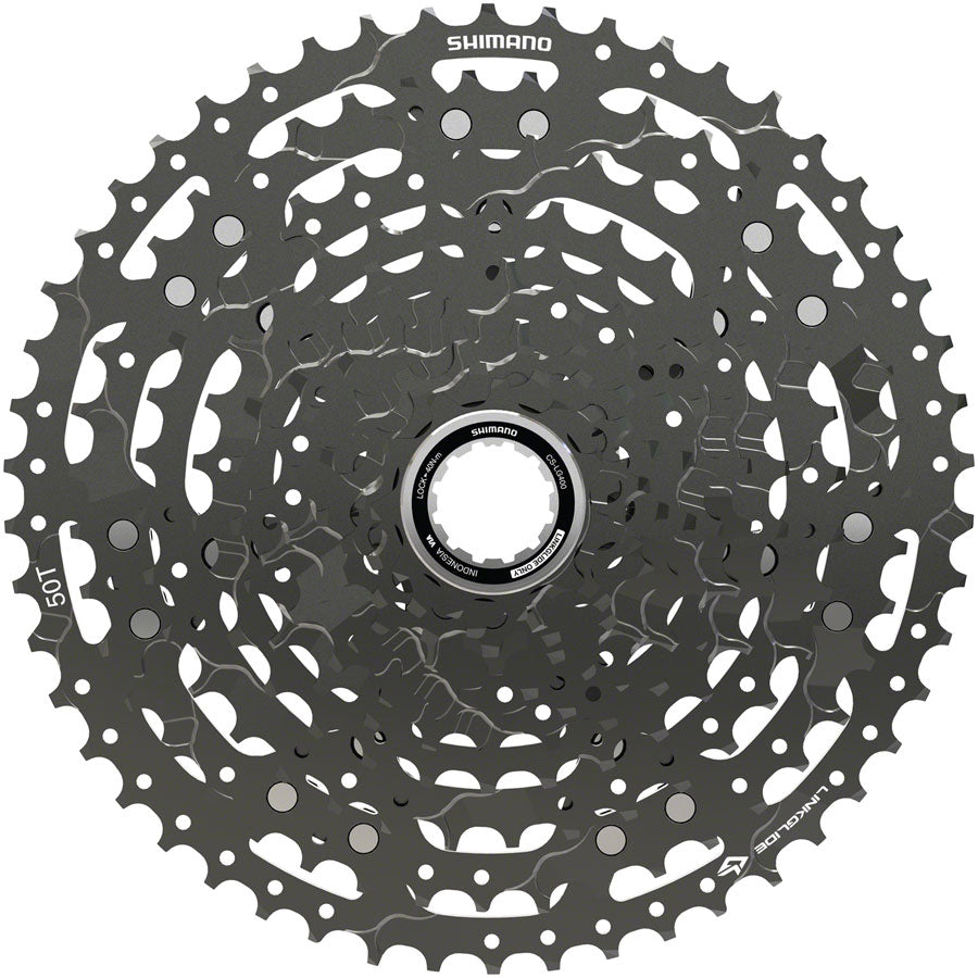 Shimano CUES CS-LG400-11 Cassette - 11 Speed 11-50t LINKGLIDE Black