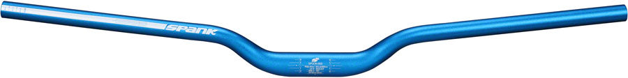 Spank Spoon 800 Handlebar - 31.8mm Clamp 40mm Rise Blue