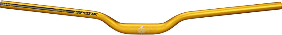 Spank Spoon 800 Handlebar - 31.8mm Clamp 40mm Rise Gold