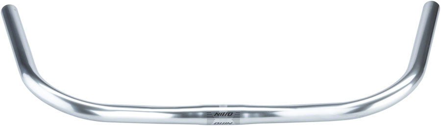 Nitto B352 North Road Handlebar 25.4mm Bar Clamp 60 Degree Bend 60mm Rise 550mm Width Chromoly Silver