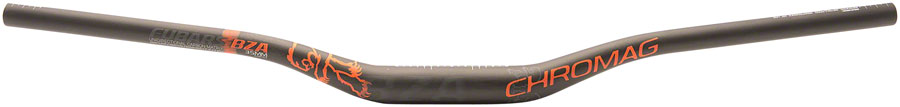 Chromag BZA Handlebar - 35mm Clamp 15mm Rise Black/Orange