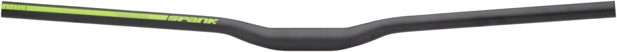 Spank Spoon 800 Handlebar - 31.8 x 800mm 20mm Rise Black/Green