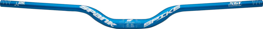 Spank Spike Race Bars 800mm Wide 50mm Rise 31.8mm Clamp Matte Blue