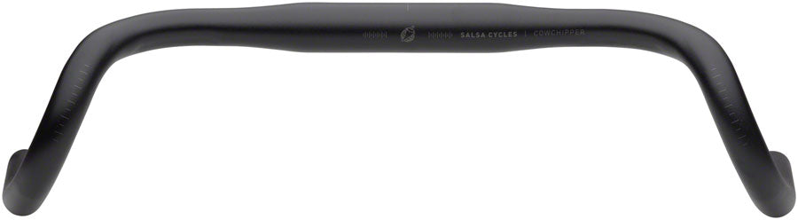 Salsa Cowchipper Drop Handlebar - Aluminum 31.8mm 38cm Black