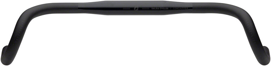 Salsa Cowchipper Deluxe Drop Handlebar - Aluminum 31.8mm 46cm Black