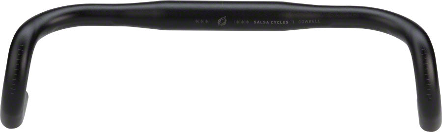 Salsa Cowbell Drop Handlebar - Aluminum 31.8mm 42cm Black