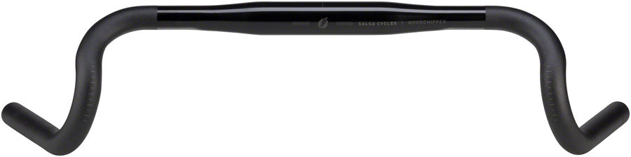 Salsa Woodchipper Deluxe Drop Handlebar - Aluminum 31.8mm 42cm Black