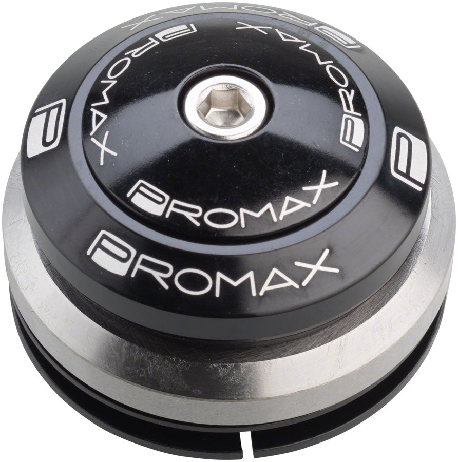 Promax IG-45 Alloy Sealed Integrated Tapered 1-1/8 Top 1.5" Bottom Headset Includes 1-1/8" Fork Race BLK