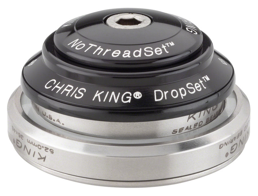 Chris King DropSet 3 Headset - 1-1/8 - 1.5" 41/52mm 36 Deg Black