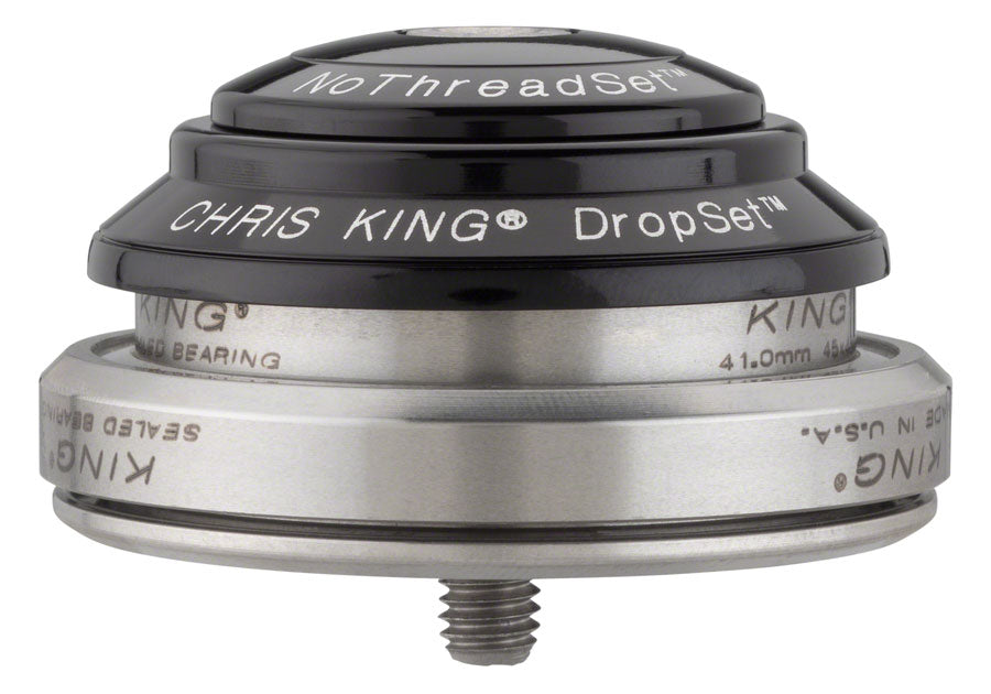 Chris King DropSet 3 Headset - 1-1/8 - 1.5" 41/52mm 36 Deg Black