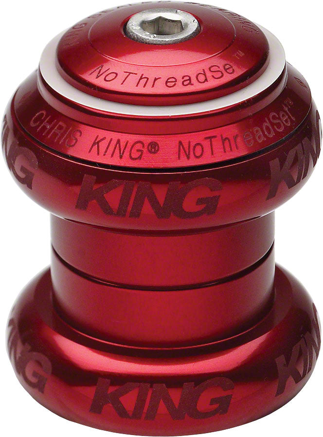 Chris King NoThreadSet Headset - 1" Sotto Voce Red