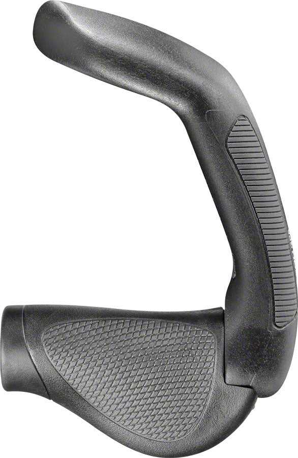 Ergon GP5 Grips - Lock-On Twistshift Large Black/Gray