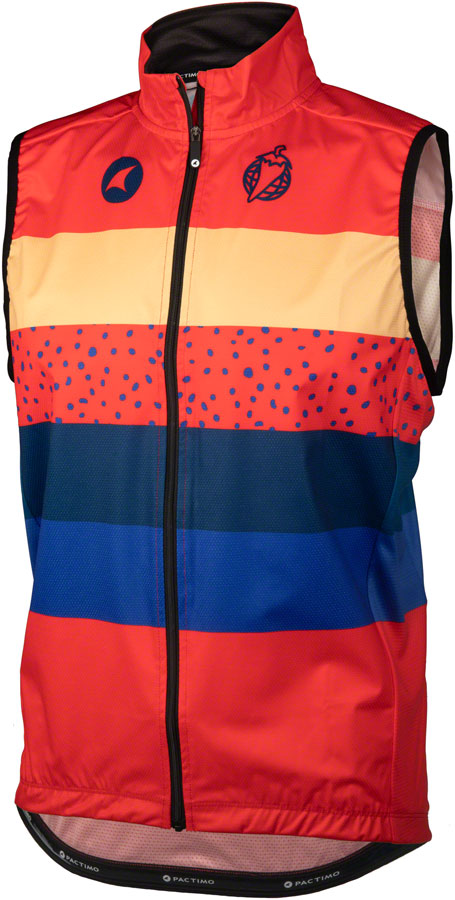 Salsa Team Polytone Mens Vest - Red w/ Stripes 3X-Large