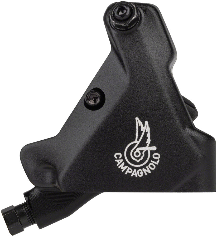 Campagnolo Record Ergopower Hydraulic Brake/Shift Lever Disc Caliper - Right/Rear 12-Speed 140mm Flat Mount Caliper BLK