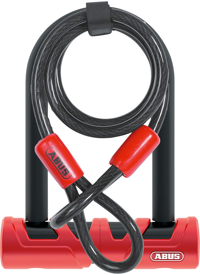 Abus Ulitimate U-Lock - x 5.5" Keyed Black Includes Cobra cable