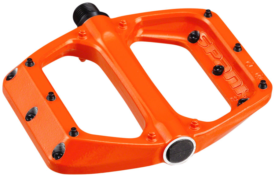 Spank Spoon DC Pedals - Platform Aluminum 9/16" Orange