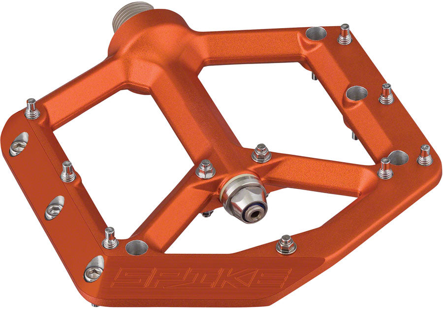 Spank Spike Pedals - Platform Aluminum 9/16" Orange