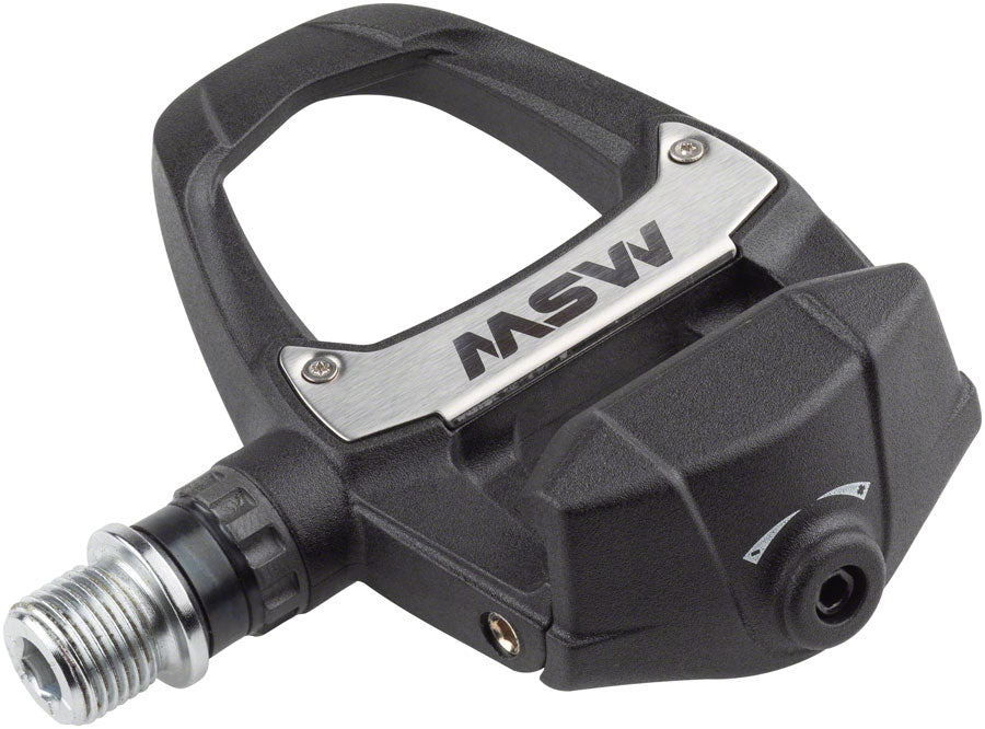MSW Judo Pedals - Single Side Road Clipless Composite 9/16" Black