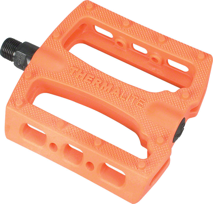 Stolen Thermalite Pedals - Platform Composite/Plastic 9/16" Neon Orange