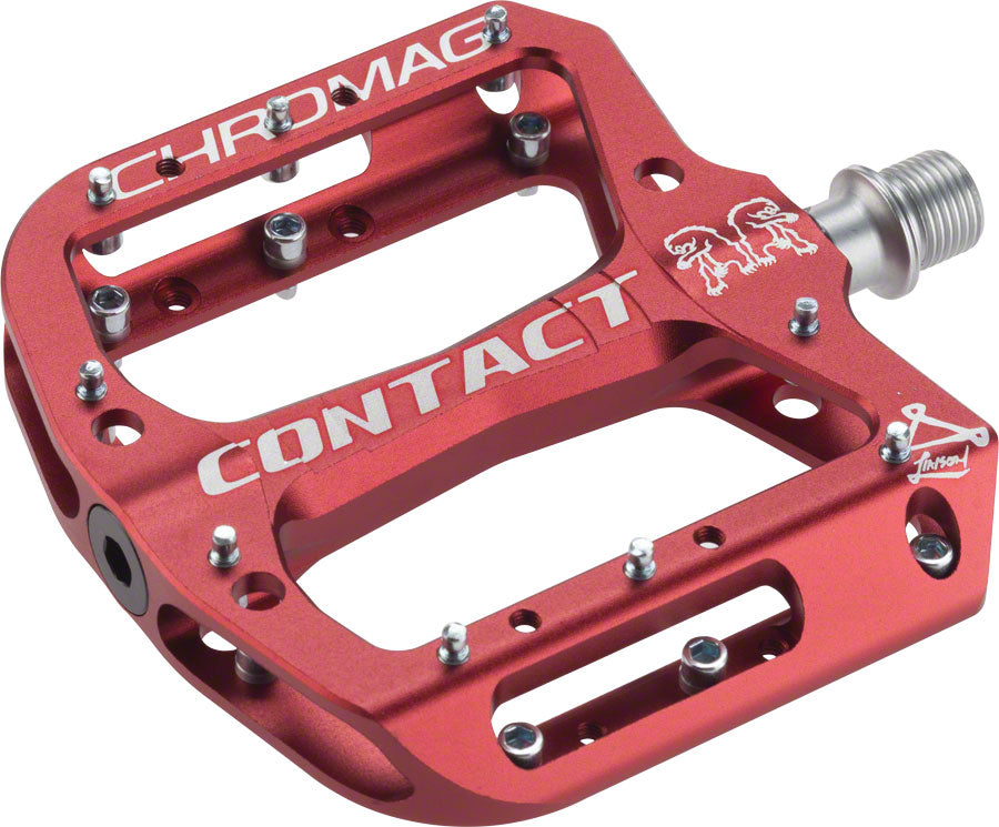 Chromag Contact Pedals Red