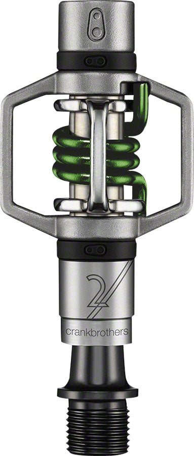 Crank Brothers Egg Beater 2 Pedals - Dual Sided Clipless 9/16" Green