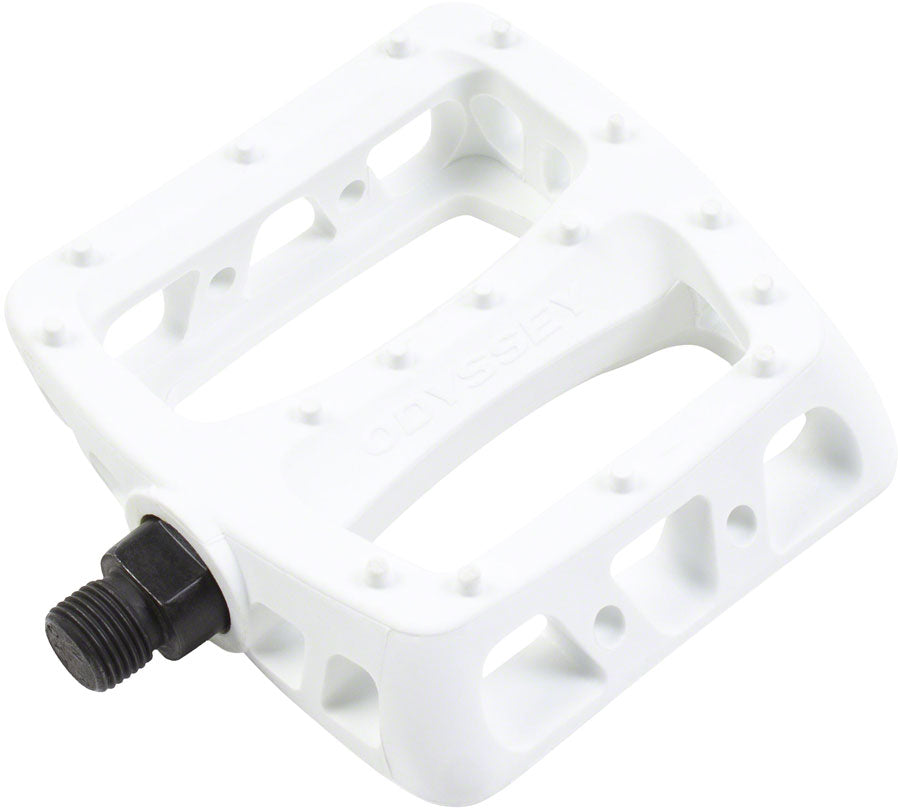 Odyssey Twisted PC Pedals - Platform Composite/Plastic 9/16" White