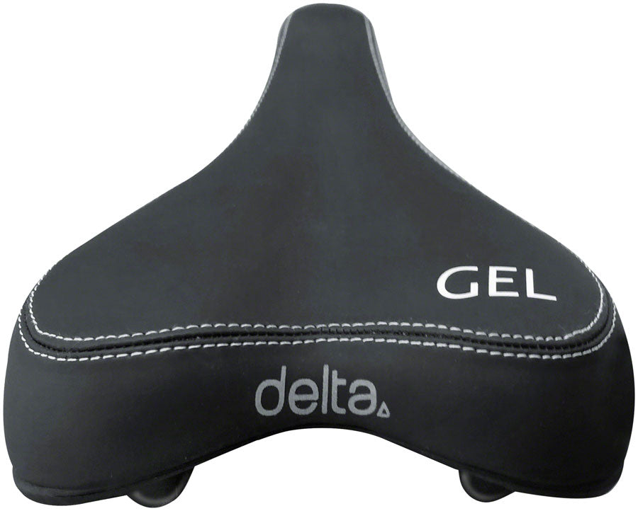 Delta D2 Comfort Gel + Saddle - Steel Black