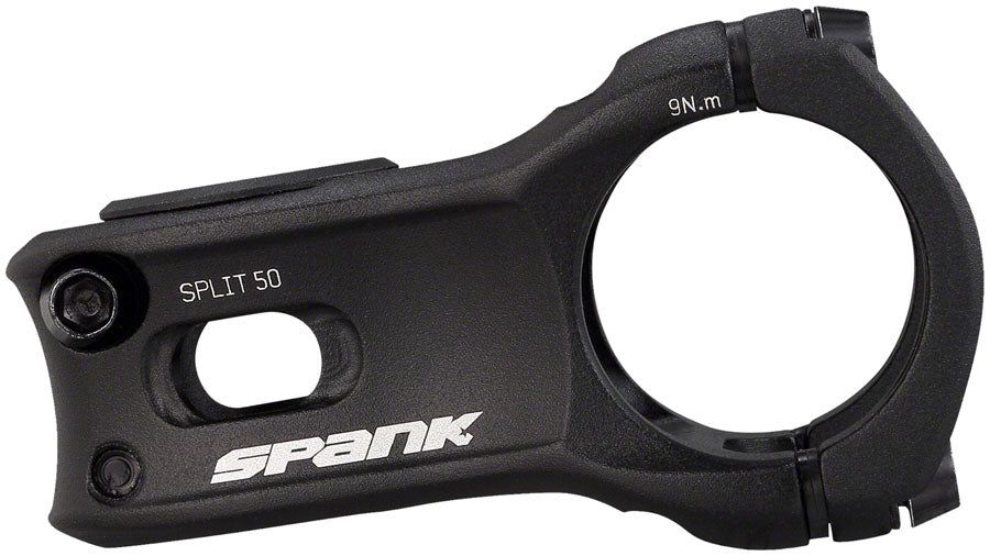 Spank SPLIT 35 Stem - 50mm 35mm Clamp 0 Degree 1-1/8" Black