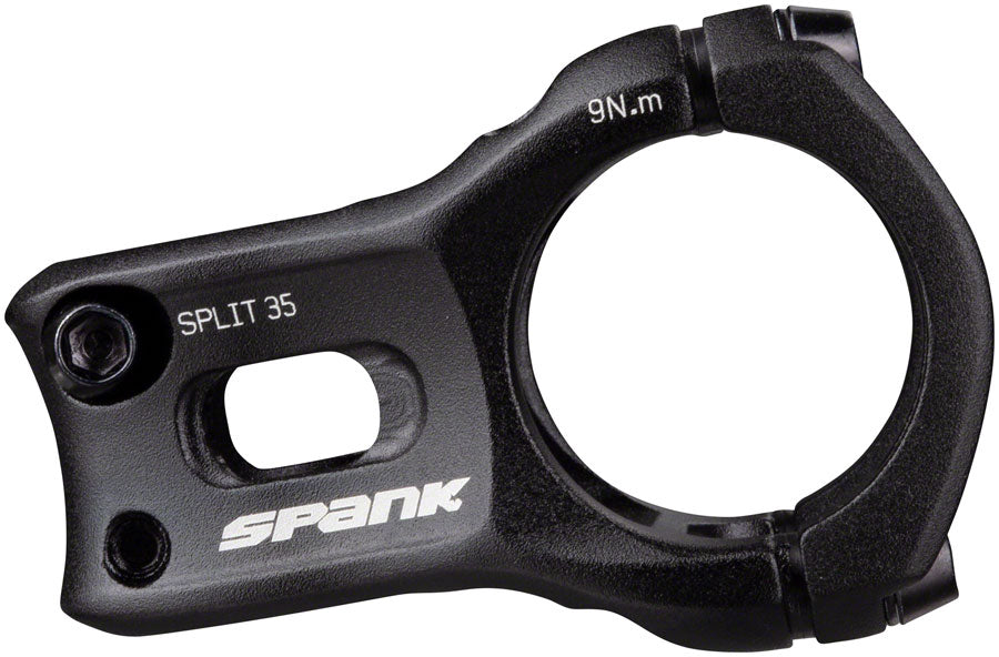 Spank Split 35 Stem - 35mm 35 Clamp +/-0 1 1/8" Aluminum Black